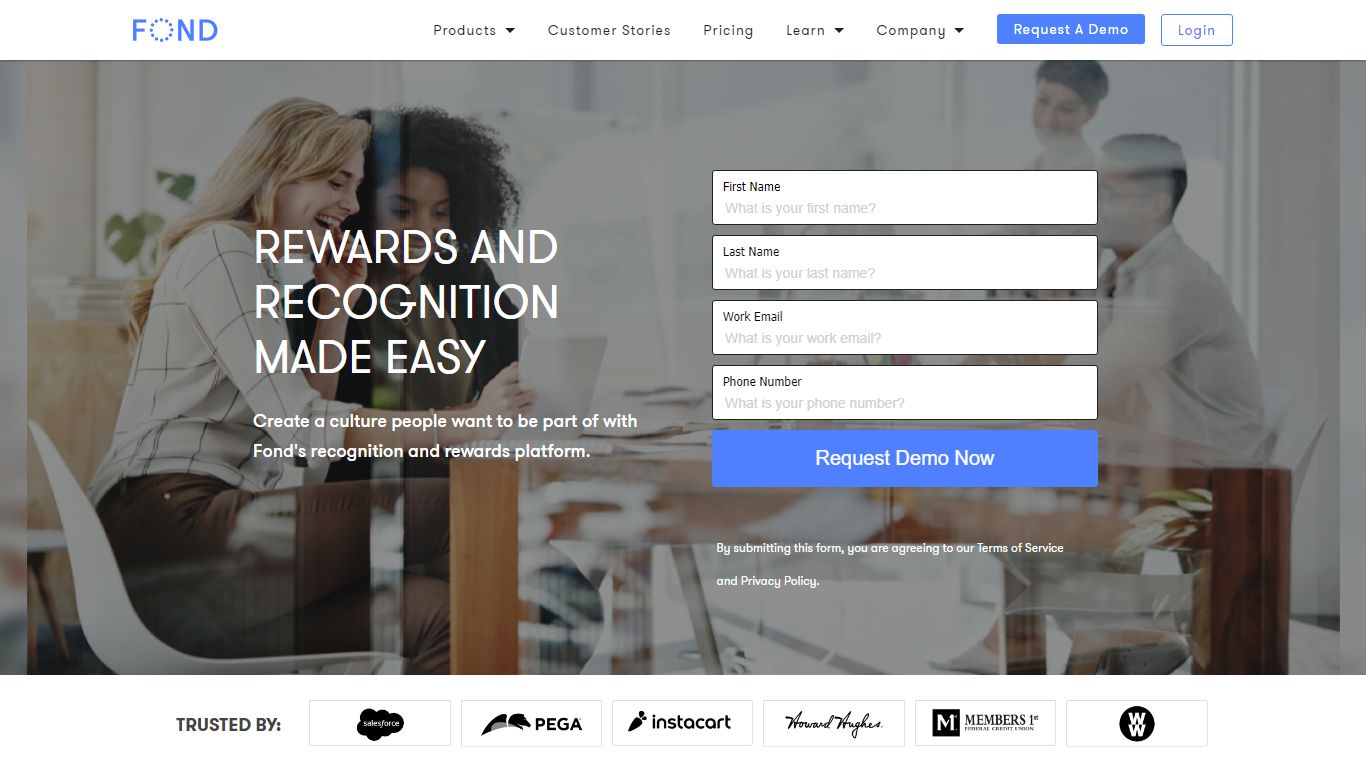 Fond | Employee Rewards & Recognition Made Easy